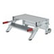 MUNK Aluminium-Arbeitspodest fahrbar: Aluminium geriffelt-1