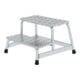 MUNK Aluminium-Arbeitspodest starr 2 Stufen