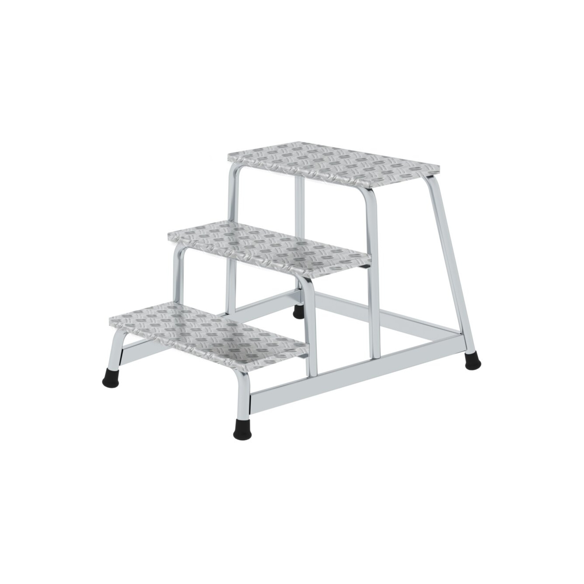 MUNK Aluminium-Arbeitspodest starr 3 Stufen