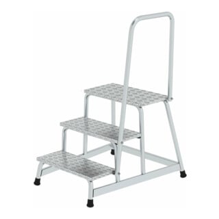 MUNK Aluminium-Arbeitspodest starr mit Handlauf