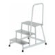 MUNK Aluminium-Arbeitspodest starr mit Handlauf-1