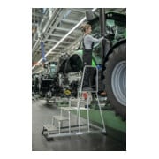 MUNK Aluminium-Arbeitspodest starr mit Handlauf-3