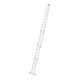 MUNK Aluminium-Glasreinigerleiter nivello®-Traverse 23 Sprossen