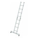 MUNK Aluminium-Klappleiter 2-teilig nivello®-Traverse 2 x 4 Sprossen