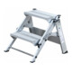 MUNK Aluminium Klapptreppe 2 Stufen-1