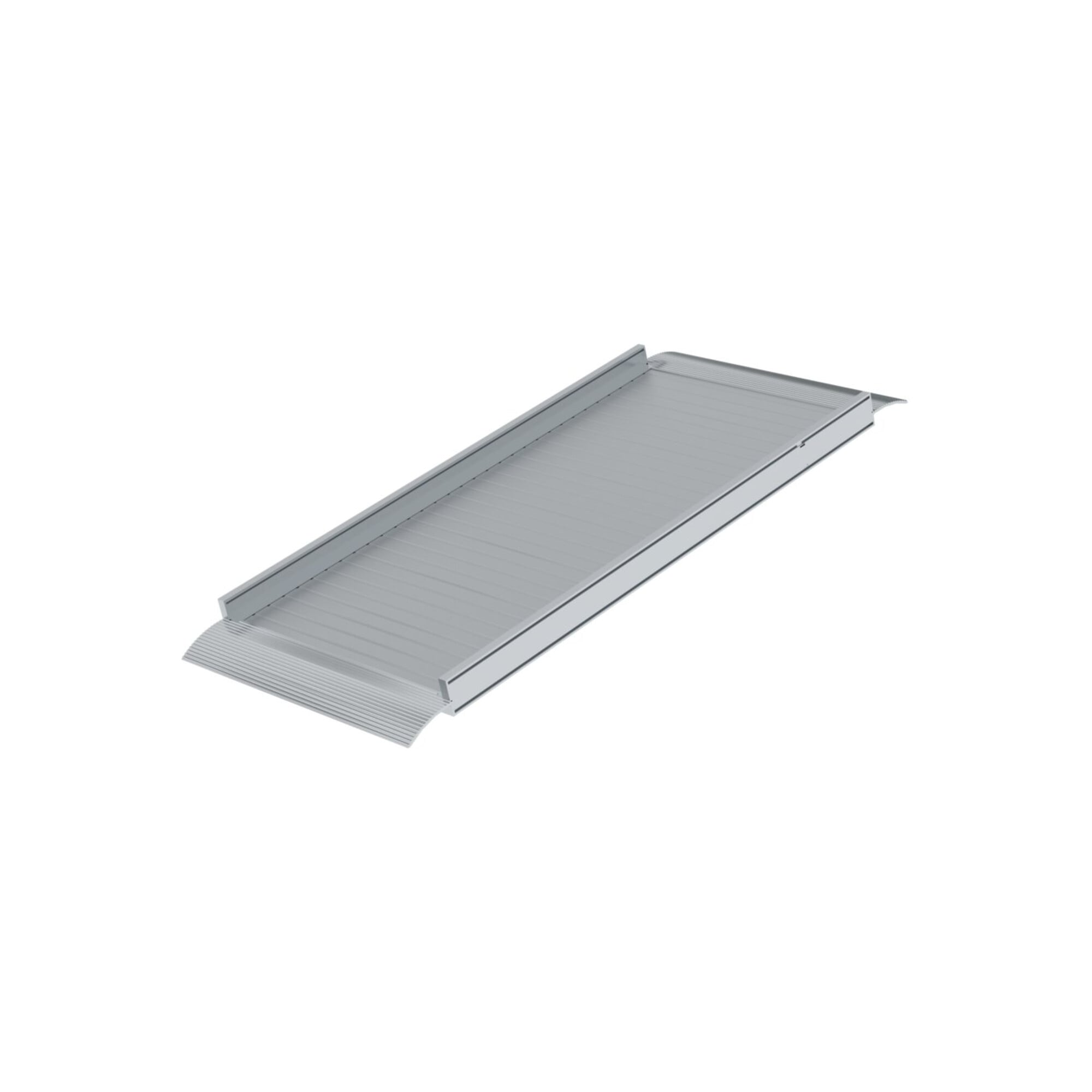MUNK Aluminium-Ladebrücke mit Geländer und Auflageklappen, 71314