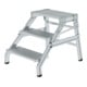 MUNK Aluminium-Montagetritt starr 3 Stufen