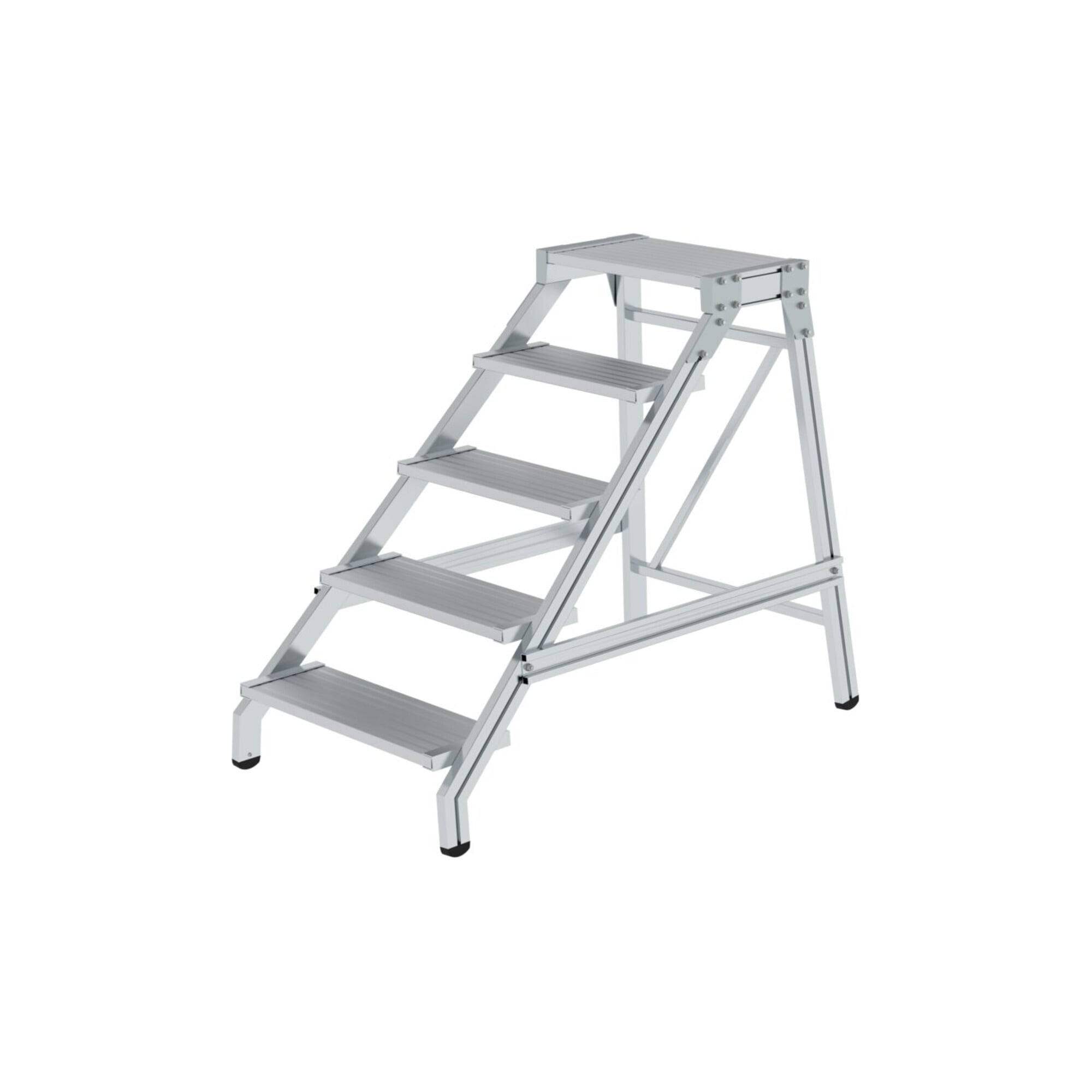 MUNK Aluminium-Montagetritt starr 5 Stufen