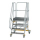 MUNK Aluminium-Plattformtreppe fahrbar 60° 4 Stufen-1