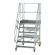 MUNK Aluminium-Plattformtreppe fahrbar 60° 6 Stufen-1