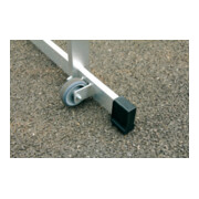 MUNK Aluminium-Podesttreppe einseitig begehbar fahrbar-3