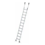 MUNK Aluminium-Regalleiter fahrbar 12 Stufen-1
