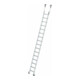 MUNK Aluminium-Regalleiter fahrbar 16 Stufen-1