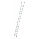 MUNK Aluminium-Regalleiter fahrbar 18 Stufen-1