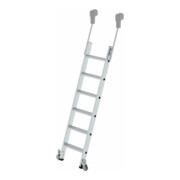 MUNK Aluminium-Regalleiter fahrbar