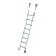 MUNK Aluminium-Regalleiter fahrbar