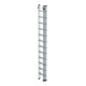 MUNK Aluminium-Schhiebeleiter 3-teilig 3 x 12 Sprossen-3