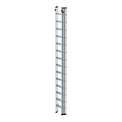 MUNK Aluminium-Schhiebeleiter 3-teilig 3 x 14 Sprossen