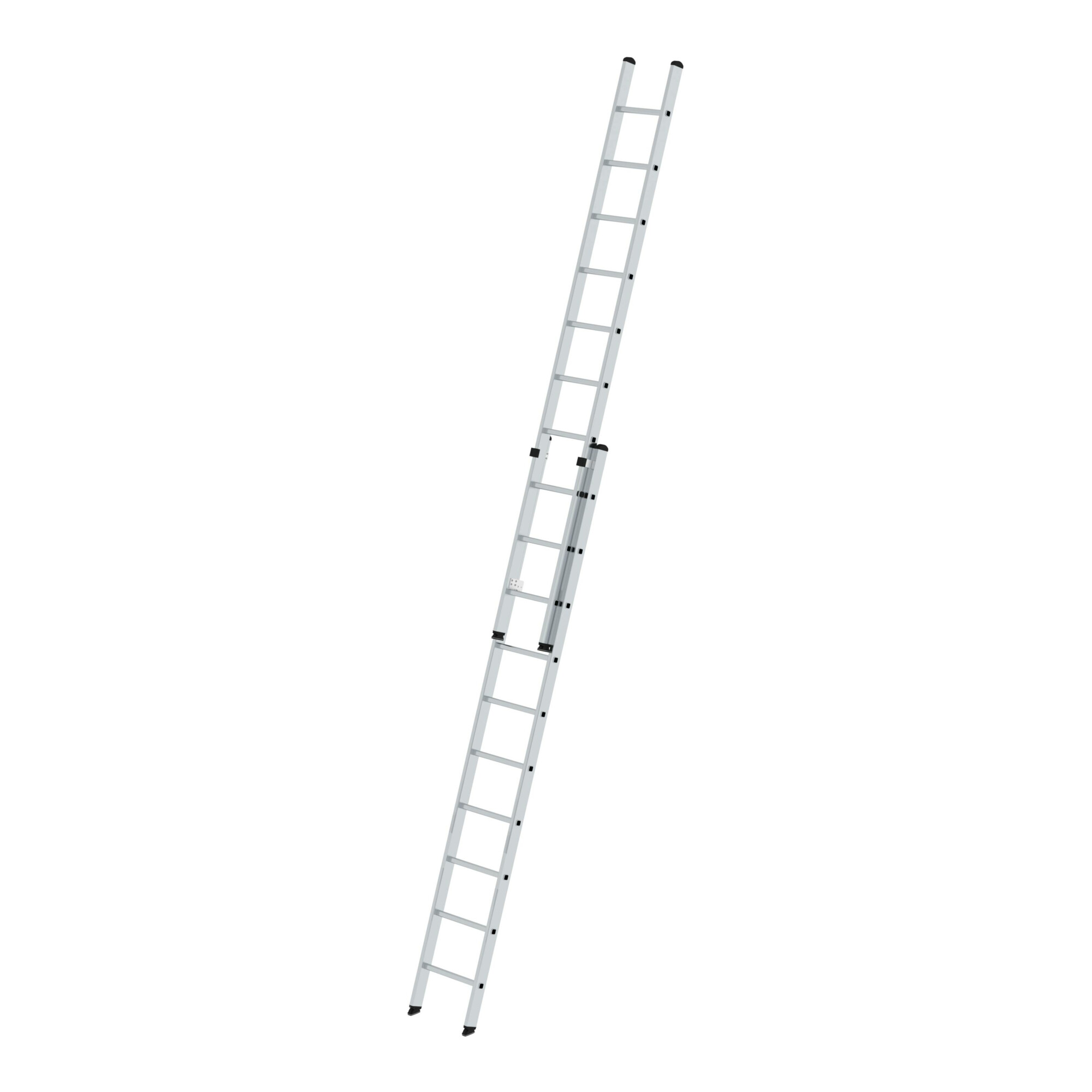 MUNK Aluminium-Schiebeleiter 2-teilig 2 x 10 Sprossen