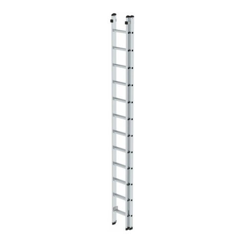 MUNK Aluminium-Schiebeleiter 2-teilig 2 x 12 Sprossen
