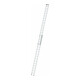 MUNK Aluminium-Schiebeleiter 2-teilig 2 x 16 Sprossen
