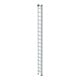 MUNK Aluminium-Schiebeleiter 2-teilig 2 x 18 Sprossen