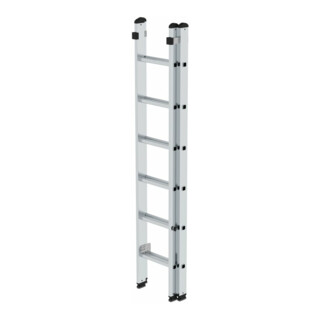 MUNK Aluminium-Schiebeleiter zweiteilig