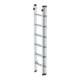 MUNK Aluminium-Schiebeleiter 2-teilig 2 x 6 Sprossen-3