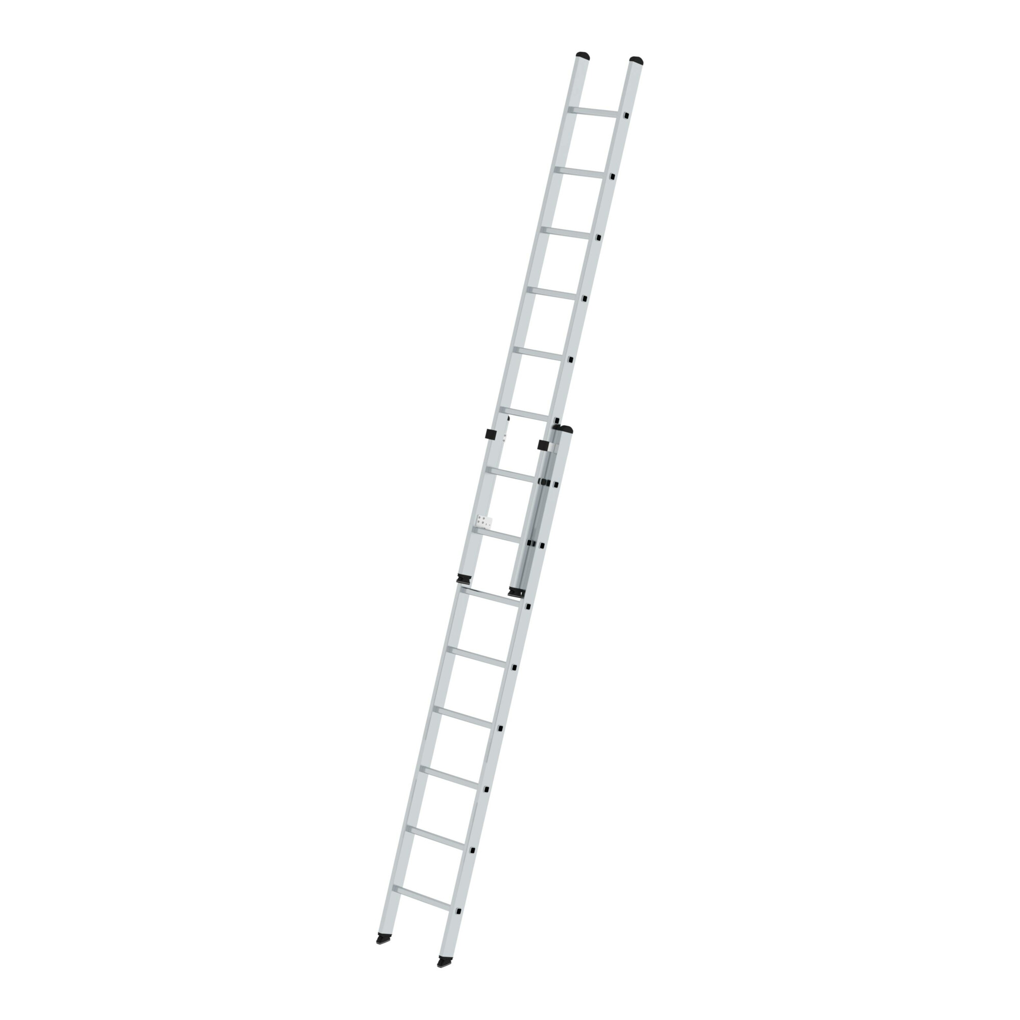 MUNK Aluminium-Schiebeleiter 2-teilig 2 x 8 Sprossen