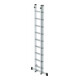 MUNK Aluminium-Schiebeleiter 2-teilig mit Standard-Traverse-2