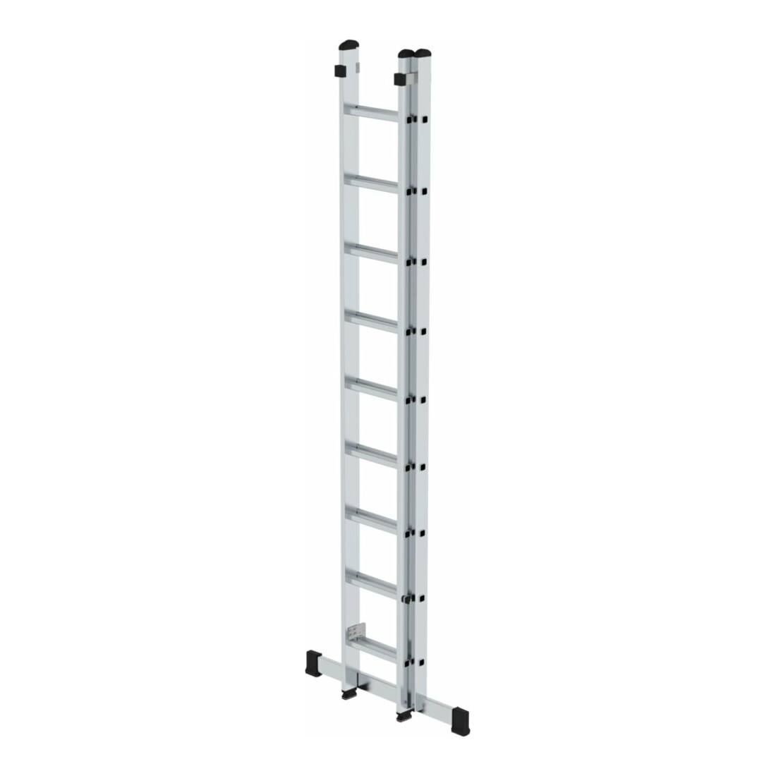 MUNK Aluminium-Schiebeleiter 2-teilig mit Standard-Traverse