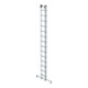 MUNK Aluminium-Schiebeleiter 2-teilig nivello®-Traverse 2 x 14 Sprossen