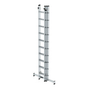 MUNK Aluminium-Schiebeleiter 3-teilig nivello®-Traverse 3 x 10 Sprossen-3