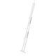 MUNK Aluminium-Schiebeleiter 3-teilig nivello®-Traverse 3 x 12 Sprossen