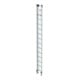 MUNK Aluminium-Seilzugleiter 2-teilig 2 x 14 Sprossen-2