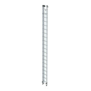 MUNK Aluminium-Seilzugleiter 2-teilig 2 x 20 Sprossen-2