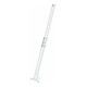 MUNK Aluminium-Seilzugleiter 2-teilig nivello®-Traverse 2 x 16 Sprossen