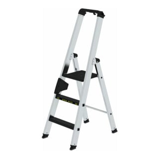 MUNK Aluminium -Stehleiter 250kg einseitig clip-step R13 3 St.