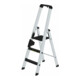 MUNK Aluminium -Stehleiter 250kg einseitig clip-step R13 3 St.-1