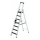 MUNK Aluminium -Stehleiter 250kg einseitig clip-step R13 7 St.-1