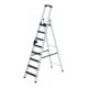 MUNK Aluminium -Stehleiter 250kg einseitig clip-step R13 8 St.-1