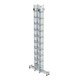 MUNK Aluminium-Stehleiter 4-teilig nivello®-Traverse 4 x 10 Sprossen-2