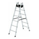 MUNK Aluminium-Sprossen-Stehleiter-1