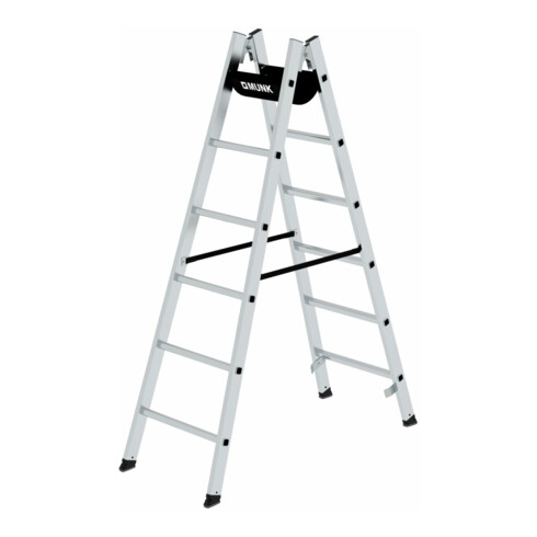MUNK Aluminium-Sprossen-Stehleiter