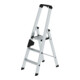 MUNK Aluminium-Stufenstehleiter einseitig begehbar-1