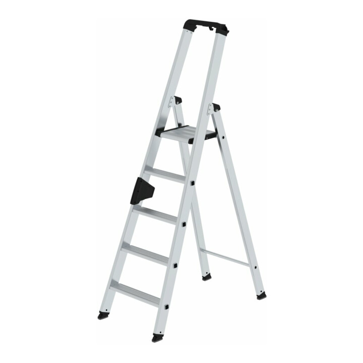 Set Günzburger Stufenstehleiter 1x5 Stufen Alu.+ Stufenstehleiter 2x5 Stufen Alu