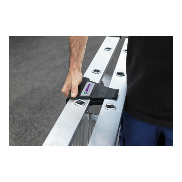 MUNK Aluminium-Stehleiter einseitig begehbar 7 Stufen