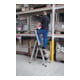 MUNK Aluminium-Stehleiter einseitig begehbar clip-step 3 Stufen
