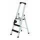 MUNK Aluminium-Stufenstehleiter einseitig begehbar mit relax Step-1