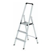 MUNK Aluminium-Stufenstehleiter ML einseitig begehbar